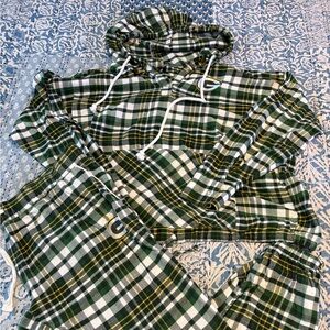 NFL Green Bay Packers Flannel Pajamas Set